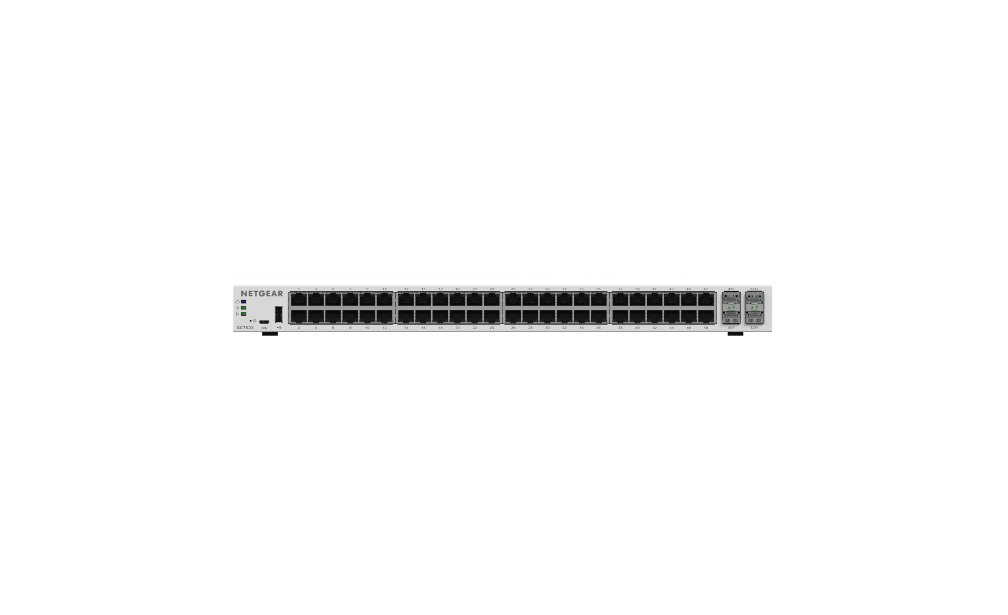 Insight Managed 48 - Port Gigabit Smart Cloud Switch with 2 SFP and 2 SFP+ Fiber Ports - LINKO SMART TECHNOLOGY LIMITED