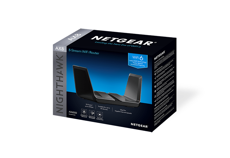 Nighthawk AX8 8 - stream AX6000 WiFi 6 Router - LINKO SMART TECHNOLOGY LIMITED