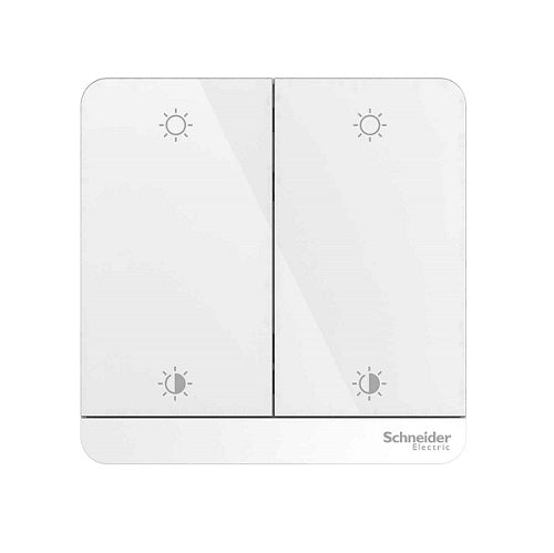 Wiser 智能兩位光暗掣 (白/金) - LINKO SMART TECHNOLOGY LIMITED