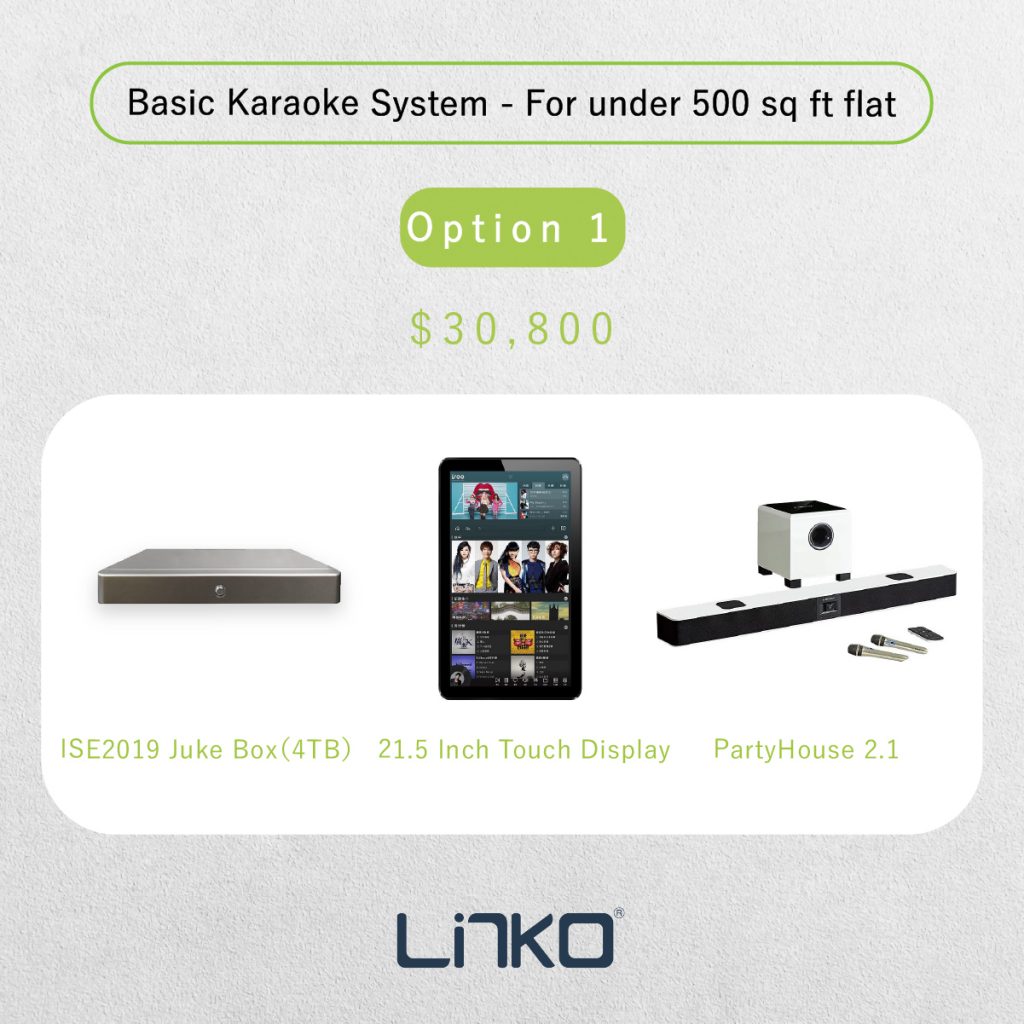 Linko Home Karaoke Package