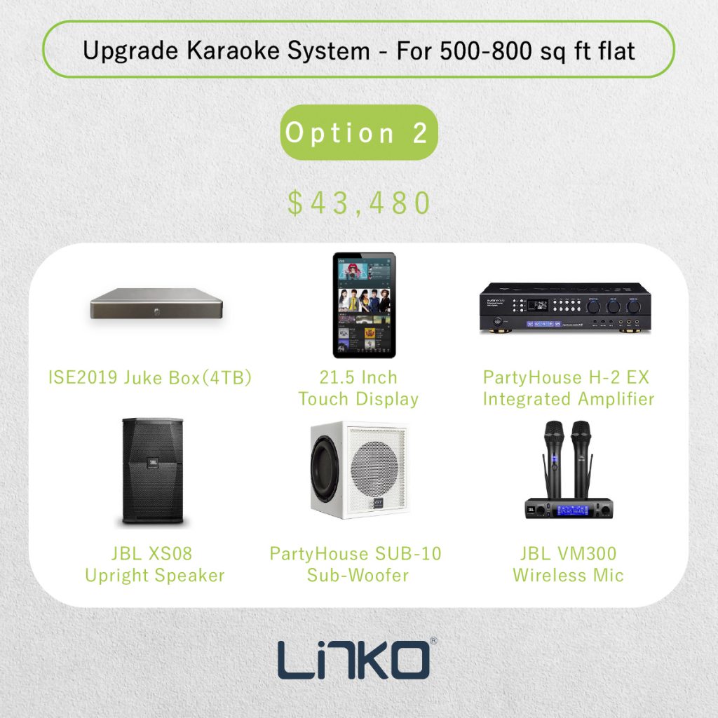 Linko Home Karaoke Package