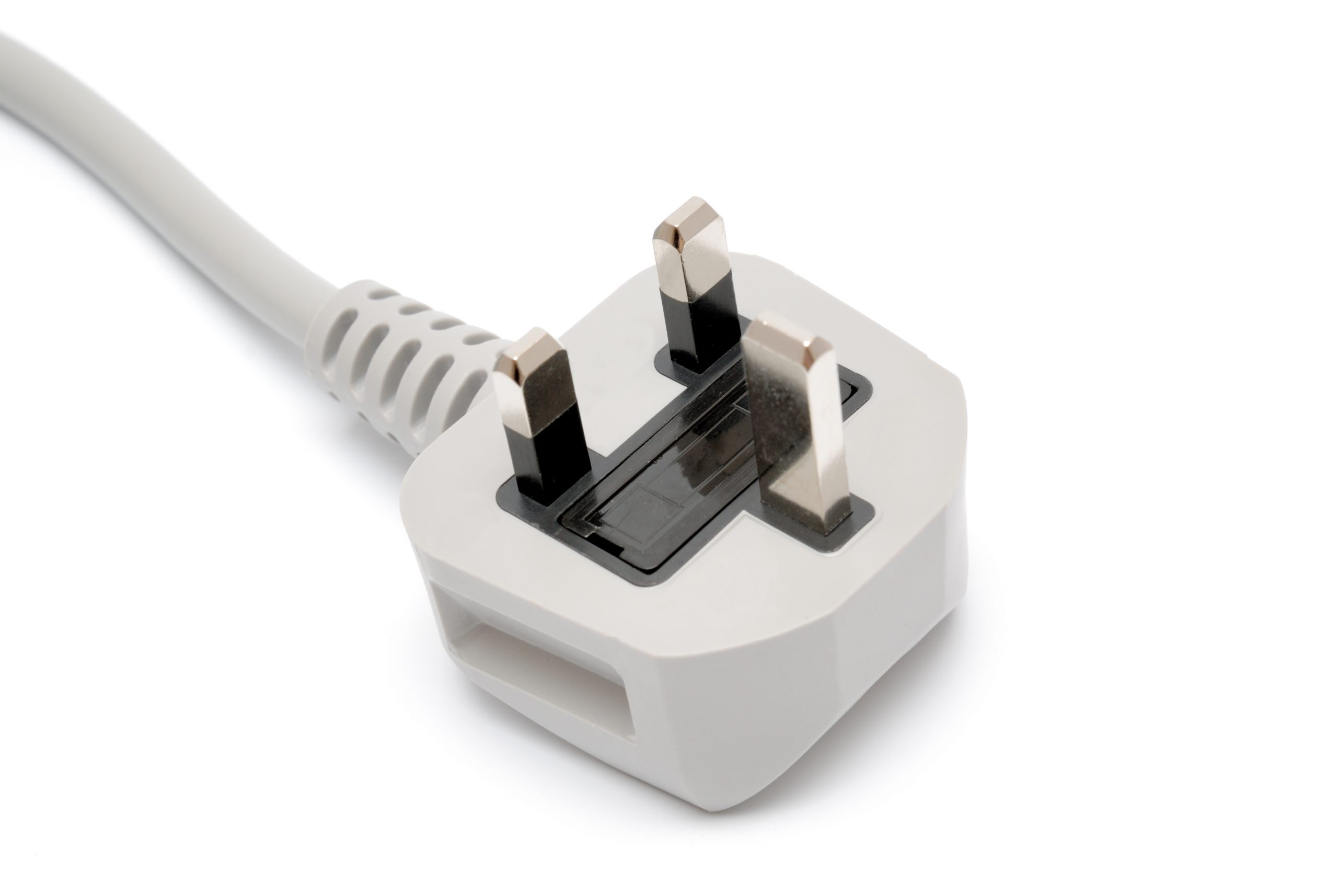 Power Plug - close up on power cord